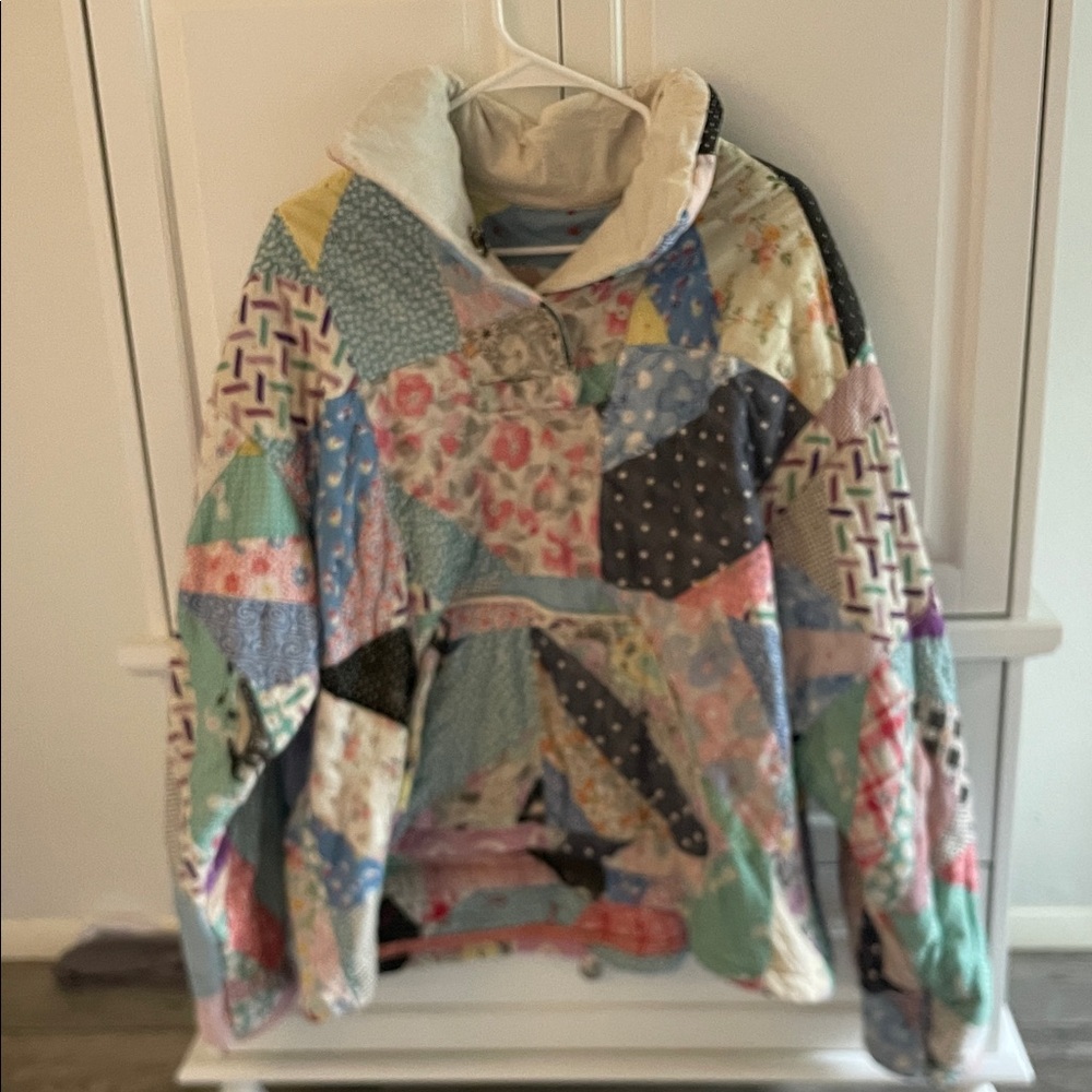 Vintage Quilted Pullover